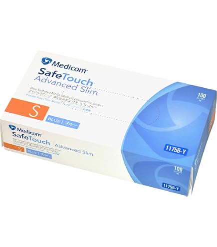 Amazon.co.jp: [メディコムジャパン] 使い捨て手袋 アキュフィット